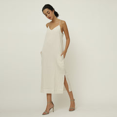 Slip Dress - White
