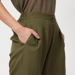 Long Leg Pants - Olive