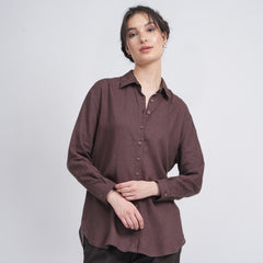 Jessica Shirt - Coffee