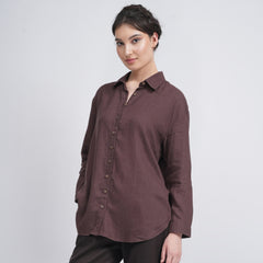 Jessica Shirt - Coffee