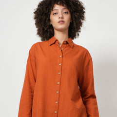 Jessica Shirt - Autumn Rust