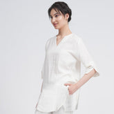 Rowena Tunic - Ecru