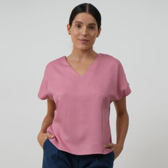 Aurora Top - Dusty Pink