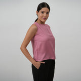 Shell Top - Dusty Pink