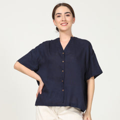 Ella Set of 2 - Navy & Ecru