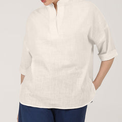 Cliff & Coast Set Of 2 - Ecru & Navy