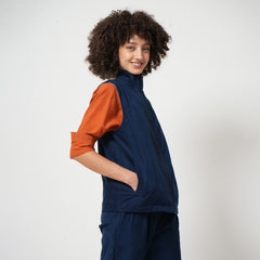 Gilet - Navy Corduroy