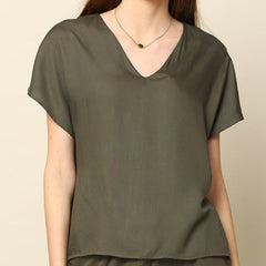 Aurora Top - Olive