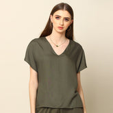 Aurora Top - Olive