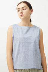 Shell Top - Iceberg Blue