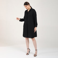 Sardaar Long Shirt - Black