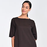 Sack Dress - Coffee