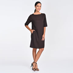 Sack Dress - Coffee
