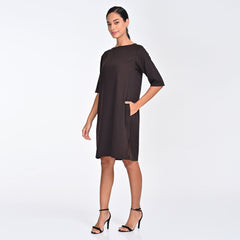 Sack Dress - Coffee