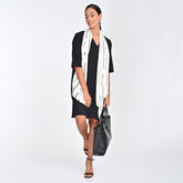 Sack V Dress - Black