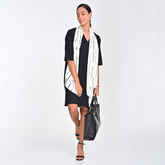 Sack V Dress - Black