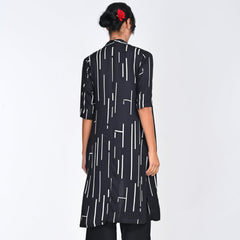 Dakota Co-ord Set - Black Cedar Print - Limited Edition