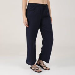 Noir Pants - Navy Blue