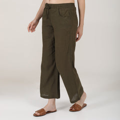 Noir Pants - Olive Green