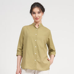 Dianne Set Of 2 - Shirt & Pants - Sage Green & Ecru
