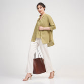 Dianne Set Of 3 - Sage Green & Ecru