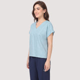 Aurora Top - Blue