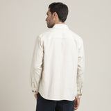 Utility Set of 3 - Utility Overshirt, Half-Sleeve Shirt & Relaxed Fit Chinos – Ecru, Pastel Pink & Navy Blue