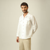 Safari Shirt - Linen Cotton - Ecru