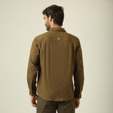 Relaxed Work Set Of 2 - Linen Cotton - Olive Green