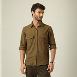 Relaxed Work Set Of 2 - Linen Cotton - Olive Green