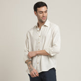Bayside Shirt - Relaxed Fit - Linen Blend - Beige