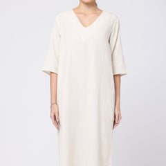 Marimoko Dress -Ecru