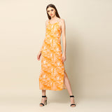 Martini Slip Dress - Mustard