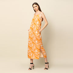 Martini Slip Dress - Mustard