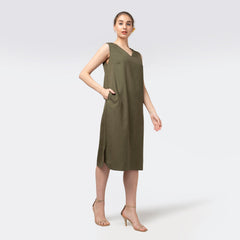 Jackie Dress - Olive
