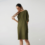 Sack Dress - Olive