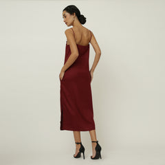 Slip Dress - Burgundy