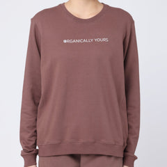 Transition Sweatshirt - Coffee - Organically Yours