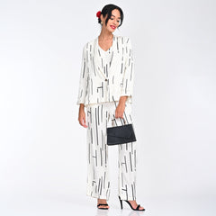 Donna 3 - Piece Set - Ecru Cedar Print