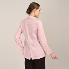 Donna Set of 3 - Long Shirt, Inner & Pants - Pink & Coffee