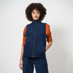 Gilet - Navy Corduroy