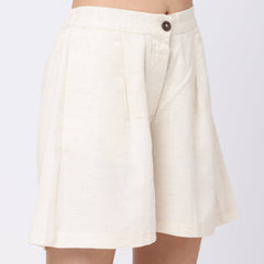 Gurkha Shorts - Ecru