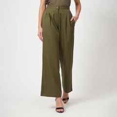 Long Leg Pants - Olive