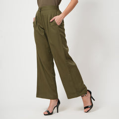 Long Leg Pants - Olive