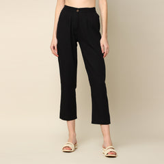 Opal Set Of 2 - Shirts & Pants - Black Cedar Print & Black - Limited Edition