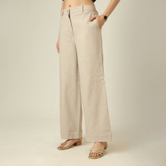 Landsend Linen Pants - Greige