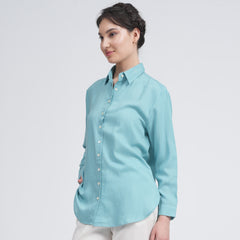 Jessica Shirt - Powder Blue