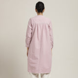 Florence Set Of 3 - Overlay, Slip Top & Barrel Leg Pants - Pastel Pink With Ecru Edging