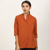 Dianne Shirt - Autumn Rust (Copy)