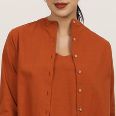Dianne Shirt - Autumn Rust (Copy)
